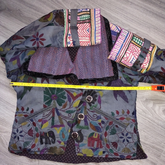 BOHO chic embellished jacket - Picture 11 of 12